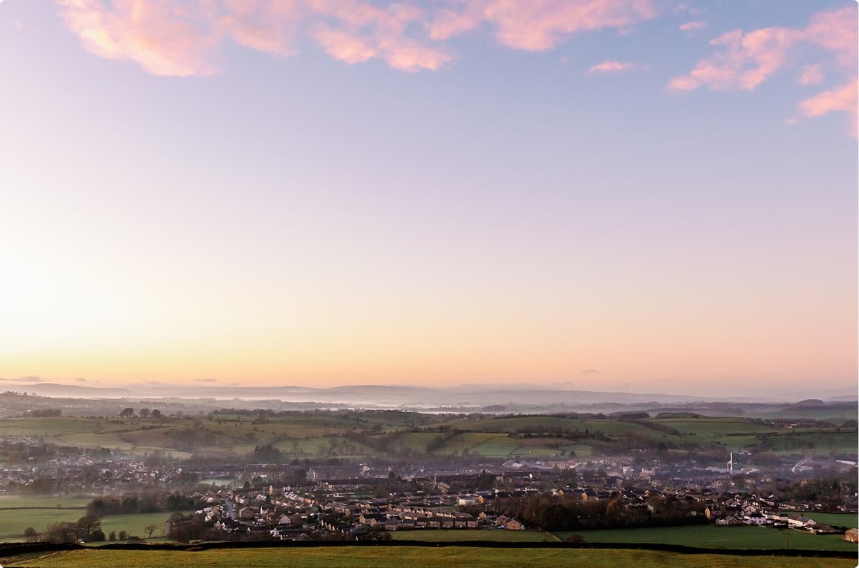 landscape image of lancashire