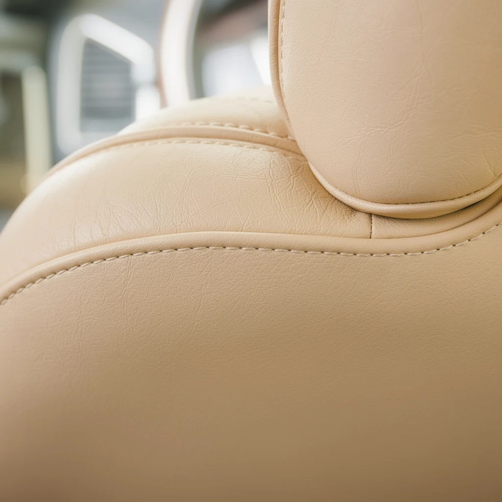 Richmond Mushroom Leather Fabric